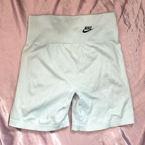 Baby Blue Nike Biker Shorts